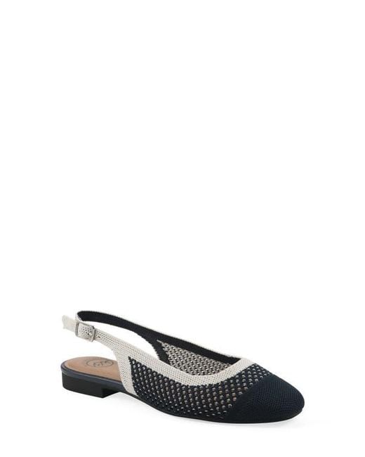 White Mountain Multicolor Bonie Slingback Flat