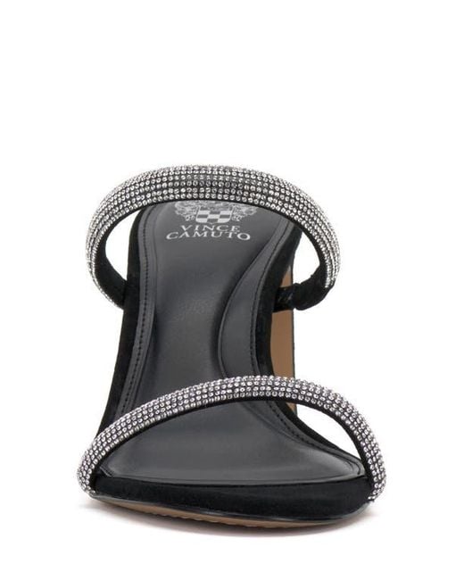 Vince Camuto Black Azarah Slide Sandal