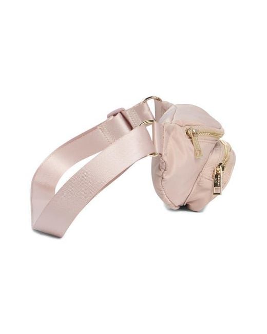 Madden Girl Pink Belt Bag