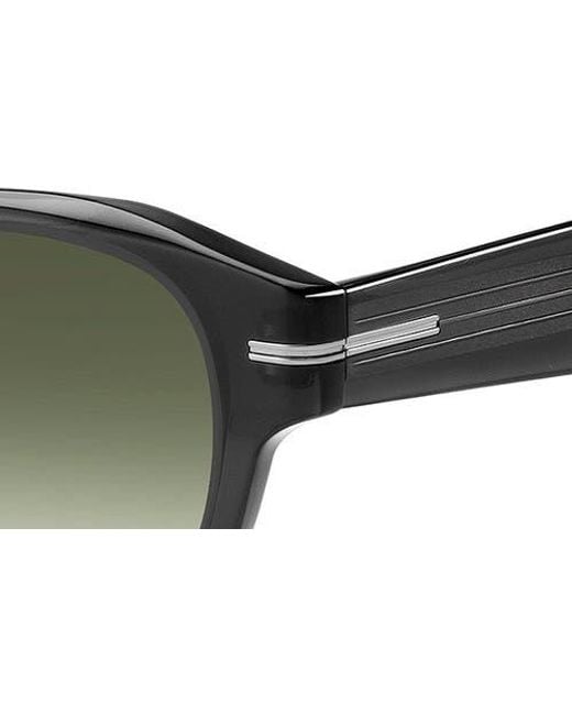 Boss Green 48Mm Gradient Small Rectangular Sunglasses for men
