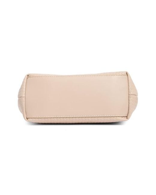 Sam Edelman Pink Eva Woven Leather Satchel