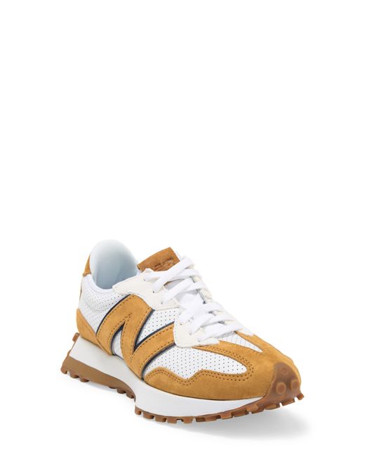 New Balance 327 Sneaker in Metallic Lyst