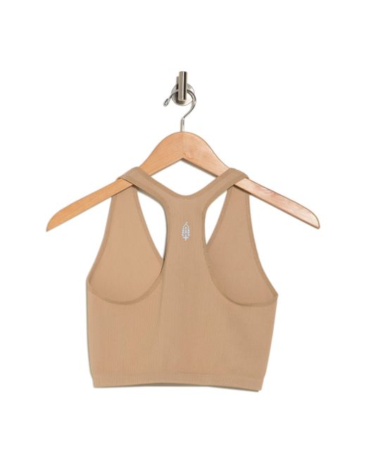 Fp Movement Free Throw Crop Tank in Natural Lyst