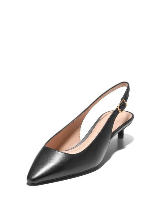 Cole Haan Black The Go-To Jocelyn Slingback Pump