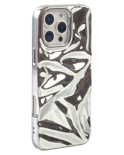 Auramma Gray Crinkle Iphone 16 Pro Max Case