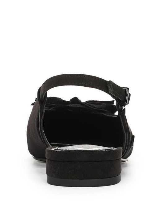 Circus by Sam Edelman Black Delanie Pointed Toe Slingback Flat