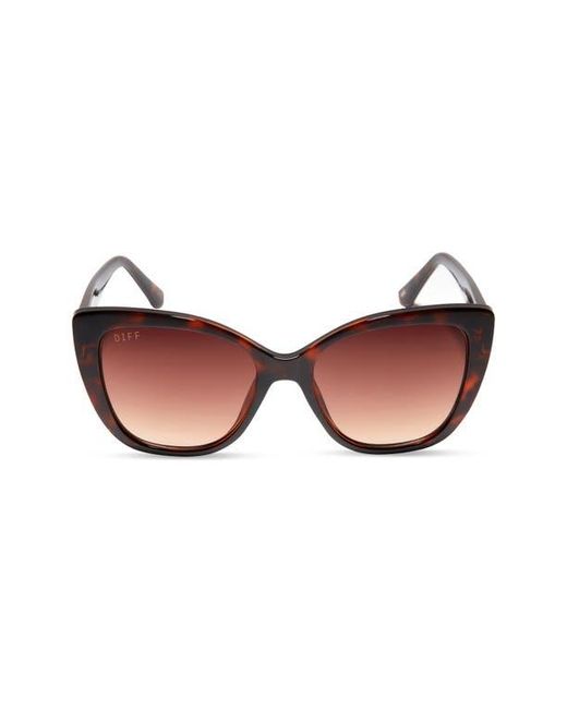 DIFF Pink 54Mm Square Sunglasses