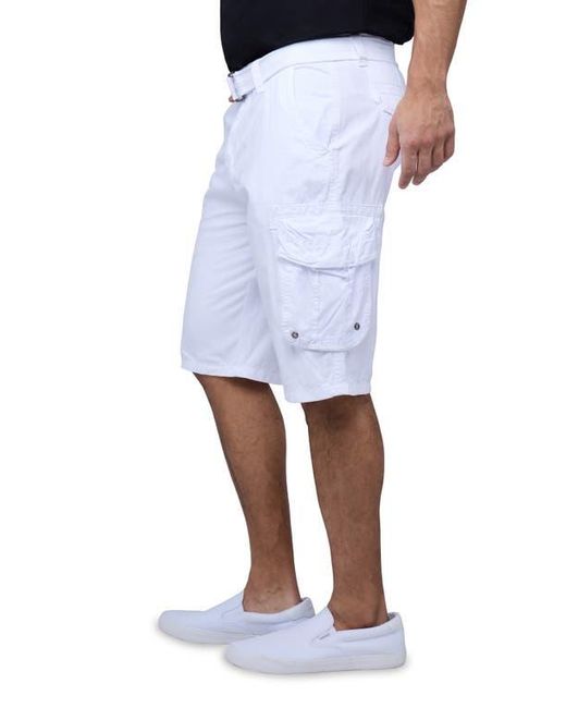 Xray Jeans Black Cargo Shorts for men