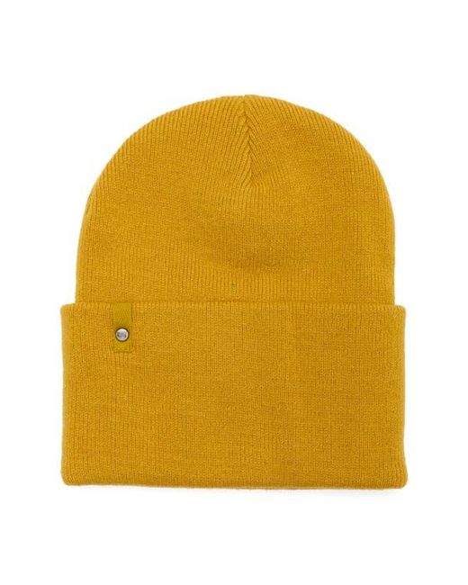 Caterpillar Yellow X Color Plus Basic Beanie for men