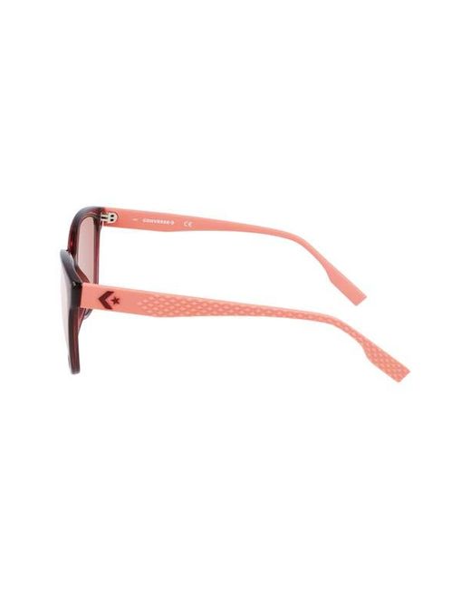 Converse Pink Oversized Square Frame Sunglasses