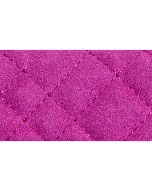Kurt Geiger Purple Mini Brixton Lock Crossbody Bag
