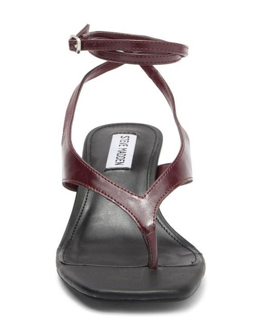 Steve Madden Multicolor Rayger Ankle Strap Heel Sandal