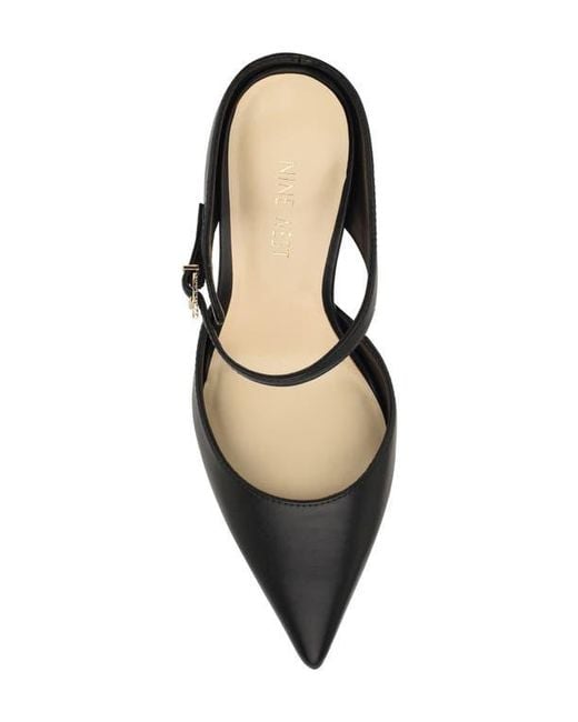 Nine West Black Dakka Pointed Toe Pump