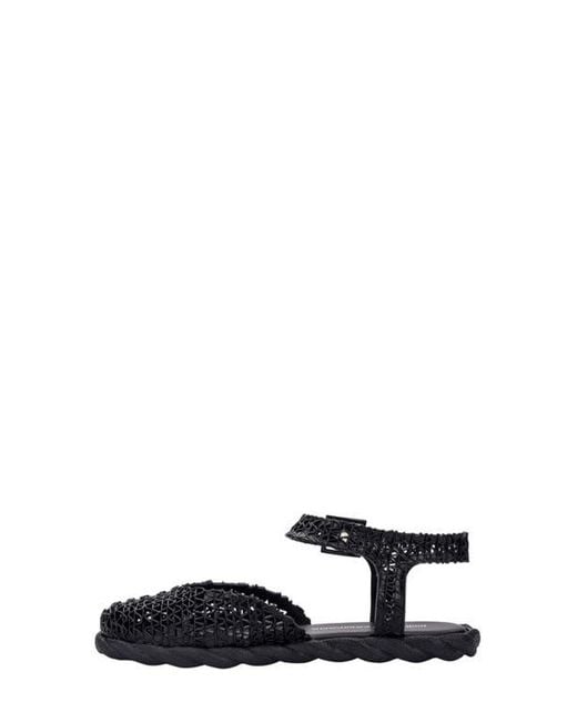Melissa Black Campana Papel Espadrille Sandal