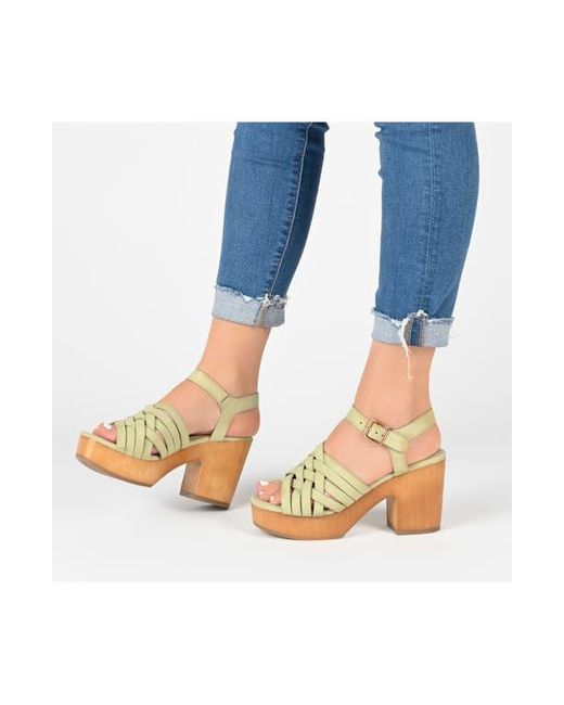Journee Collection Blue Tru Comfort Foam Adsn Sandal