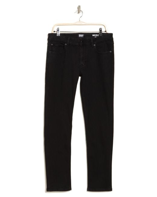 DKNY Black Mercer Skinny Jeans for men