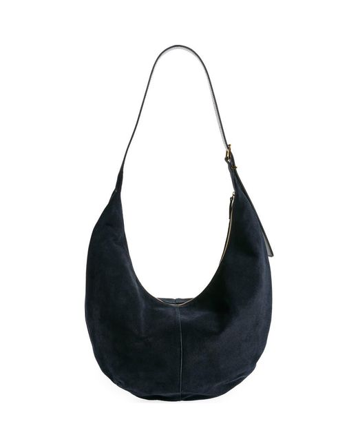 Madewell Black The Essential Curve Shoulder Bag