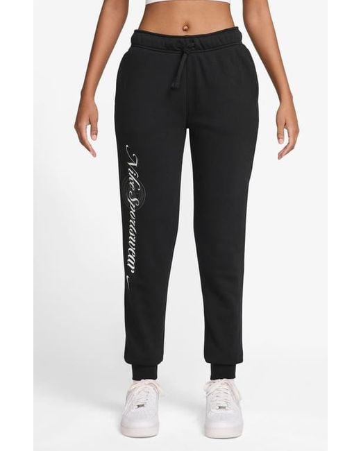 Nike Black Club Fleece Standard Joggers
