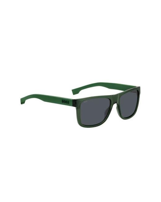 Boss Black 55Mm Rectangular Sunglasses for men