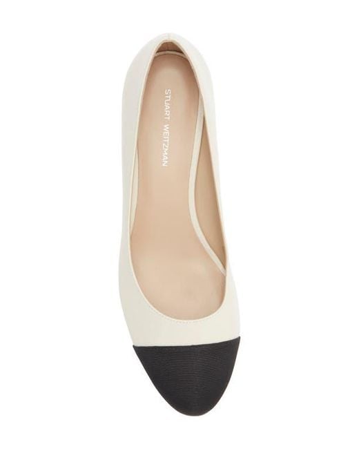 Stuart Weitzman Multicolor Gabby Block Heel Pump