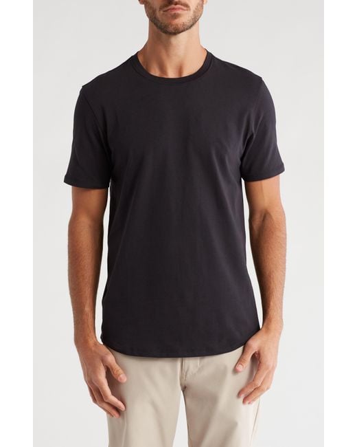 Kenneth Cole Black Crewneck T-shirt for men