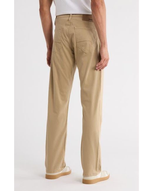 Mavi Natural Zach Straight Leg Twill Pants for men