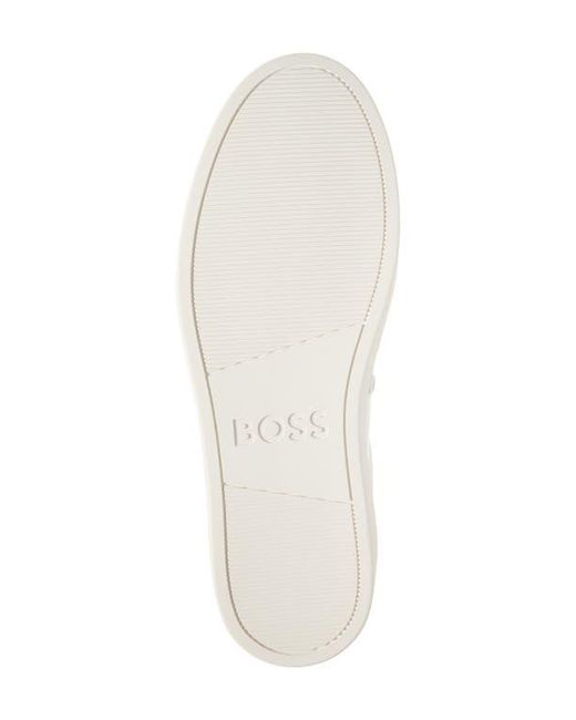 Boss White Rhys Sneaker