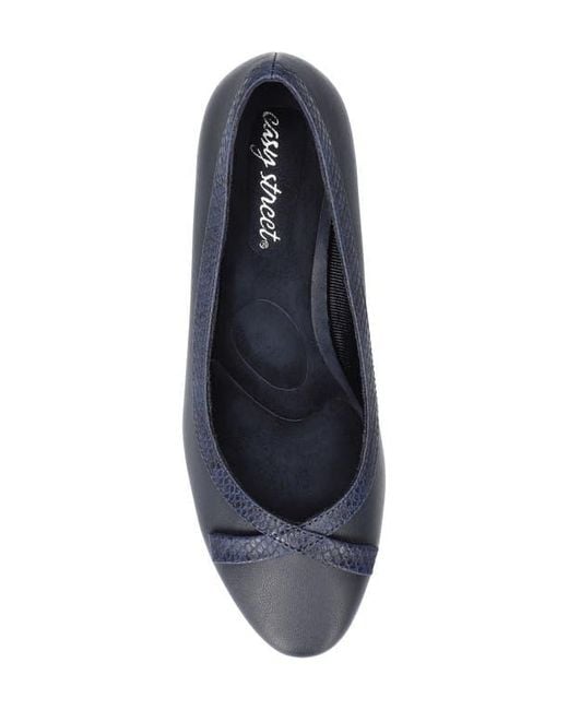 Easy Street Blue Kata Pump