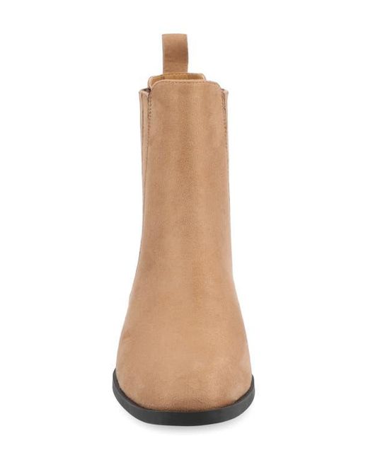 Journee Collection Brown Wrenley Bootie