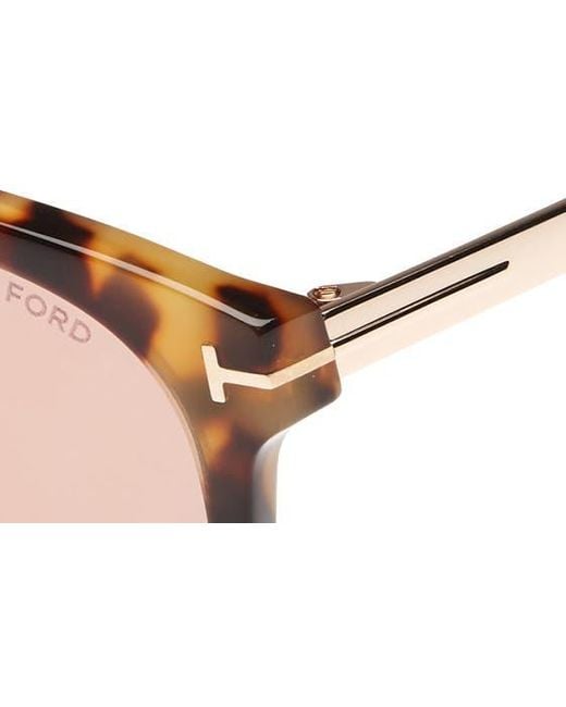 Tom Ford Multicolor Adrenne 55mm Sunglasses