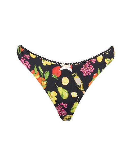 Dippin' Daisy's Black Seaport Bikini Bottoms