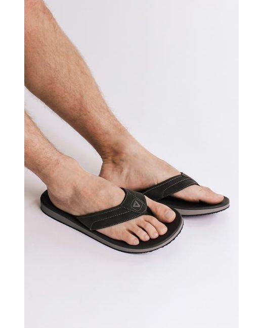 Vance Co. Gray Boyd Flip Flop Sandal for men