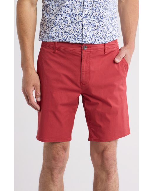 Rodd & Gunn Red Baylys Beach Stretch Cotton Shorts for men