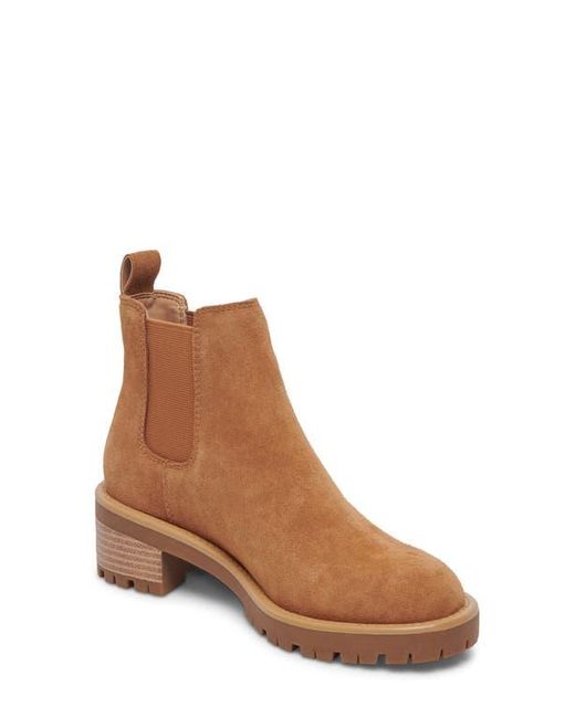 Blondo Brown Matilda Waterproof Lug Sole Chelsea Boot