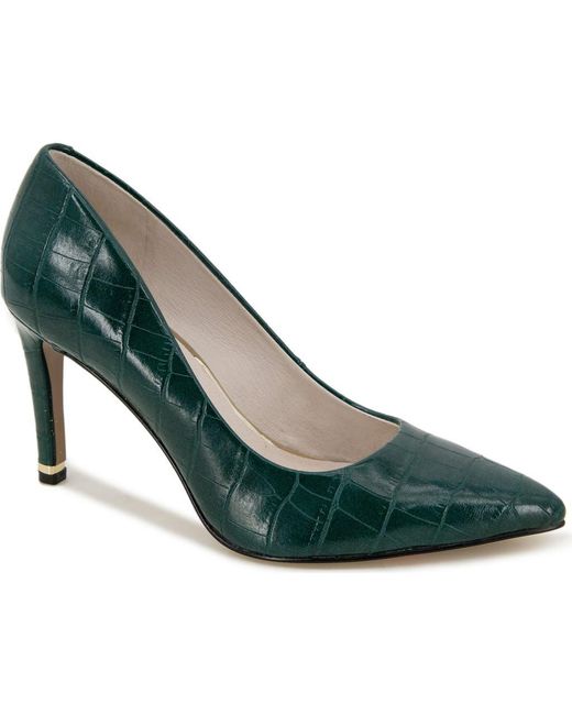 Kenneth Cole Green Aundrea Pointed Toe Pump