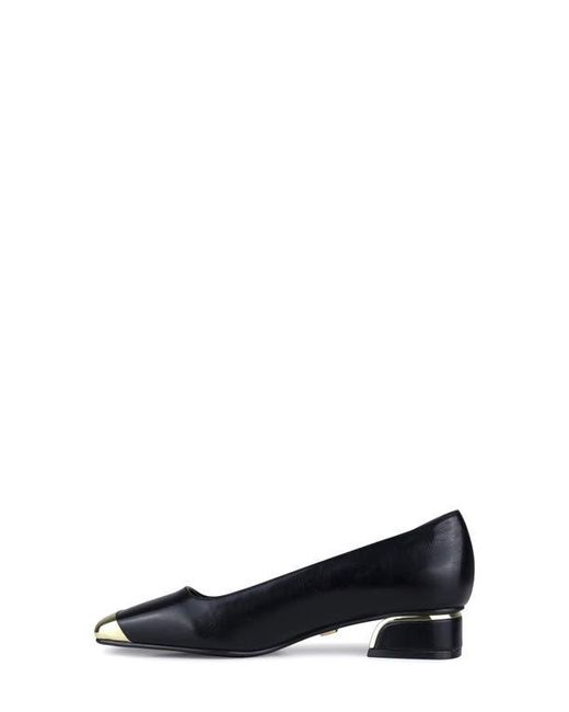 Ninety Union Blue Eagle Tipped Square Toe Pump