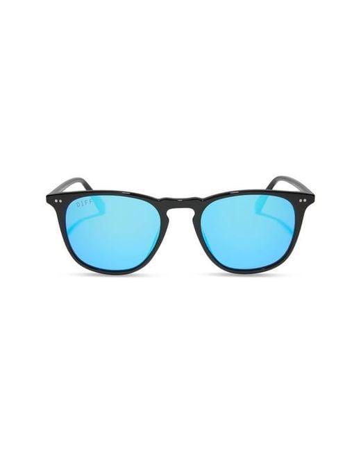 DIFF Blue Brody Xl 51Mm Square Sunglasses for men