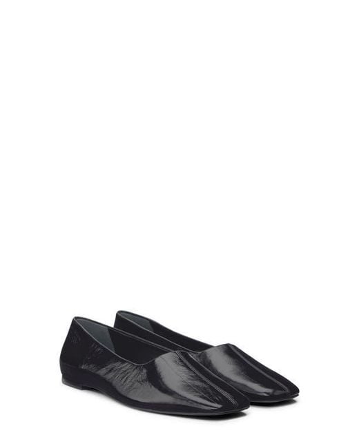Reformation Black Inez Ballet Flat