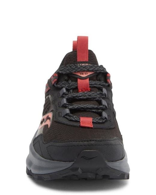Saucony Black Excursion Tr17 Running Shoe