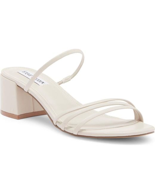 Steve Madden Miari Slide Sandal in White | Lyst