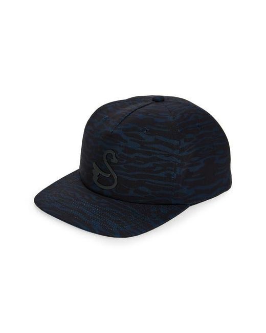 Swannies Blue Brooks Snapback Baseball Cap