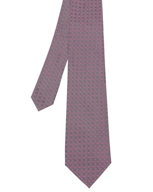 DKNY Purple Geometric Tie for men