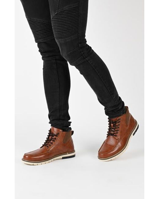 Vance Co. Brown Dalvin Lace-Up Boot for men