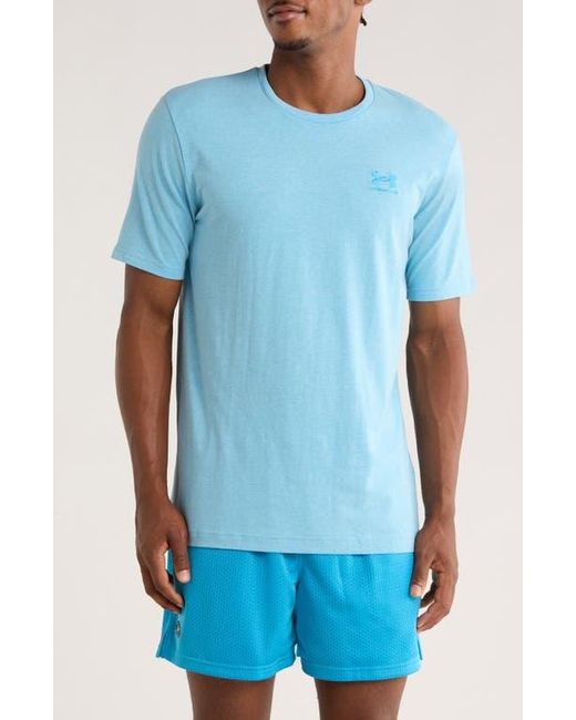 Under Armour Blue Icon Activewear T-Shirt for men