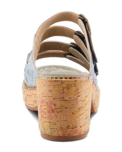 Spring Step Multicolor Teetimer Strappy Sandal