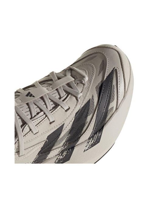 Adidas White Lightblaze Evo Solid Sneaker