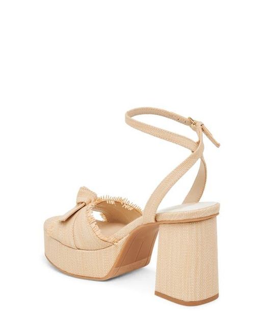 Dolce Vita Natural Blithe Platform Sandal