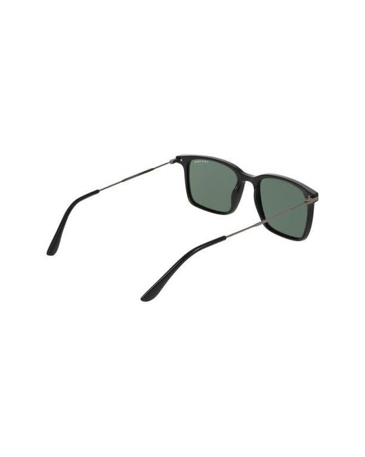 Cole Haan Green 55Mm Rectangular Sunglasses for men