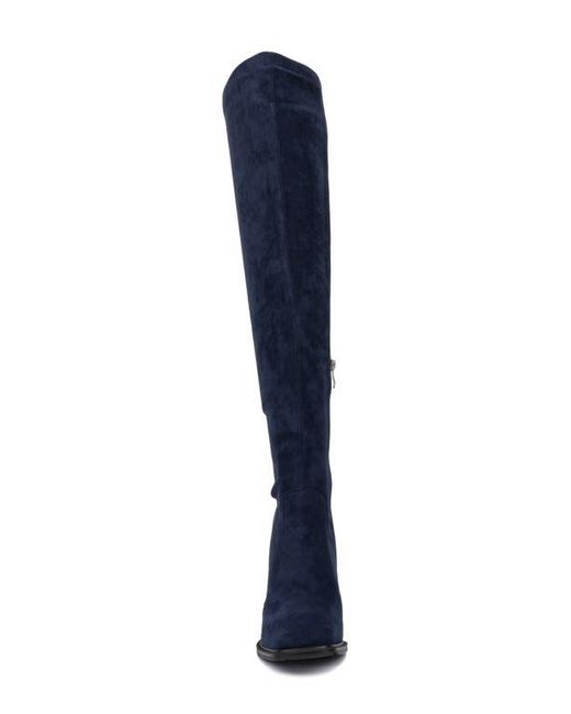 TORGEIS Blue Sasha Over-The-Knee Boot