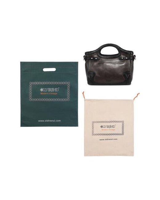 Old Trend Black Canna Mini Satchel Bag